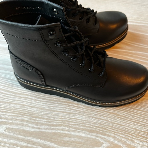 Sorel Black Leather Men's Boots - Picture 4 of 6